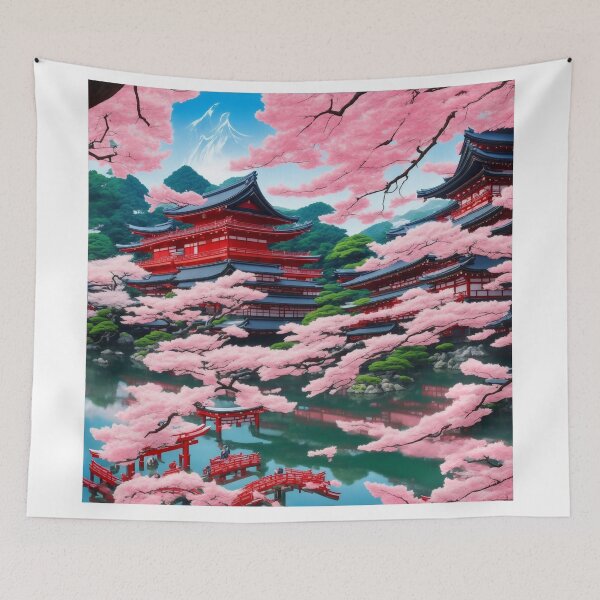 Item preview, Enchanting Japan: Discover the Essence in a Vibrant Poster designed and sold by RedArtG09.