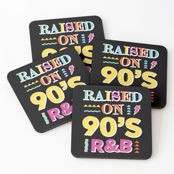 Item preview, Raised on 90s R&B Music Lovers Retro Nineties Rap Hip-Hop designed and sold by dbreeze10.