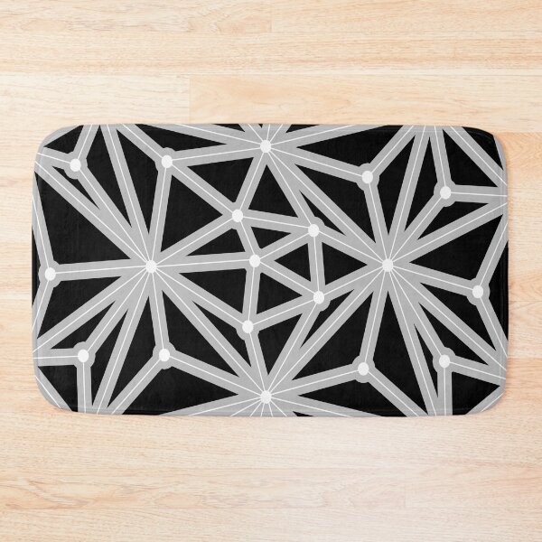 Item preview, Abstract geometric pattern - gray designed and sold by K.S ART.