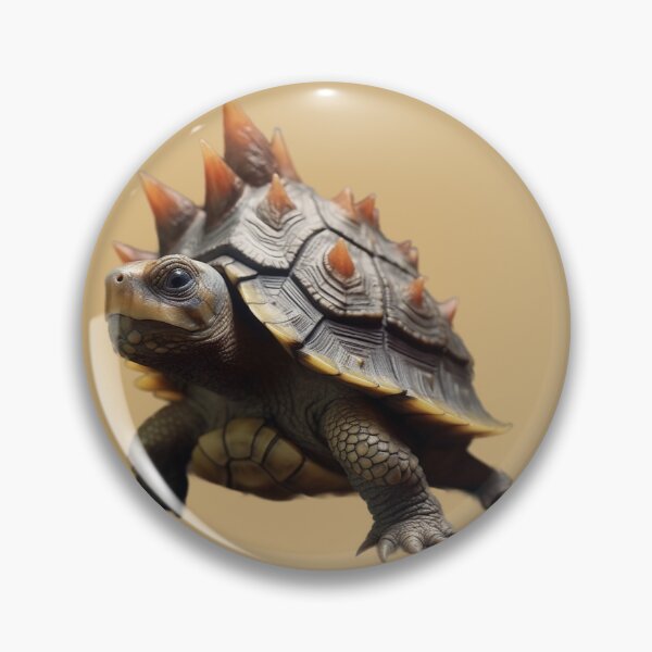 Item preview, Turtle with spikes designed and sold by CreativeJunglee.