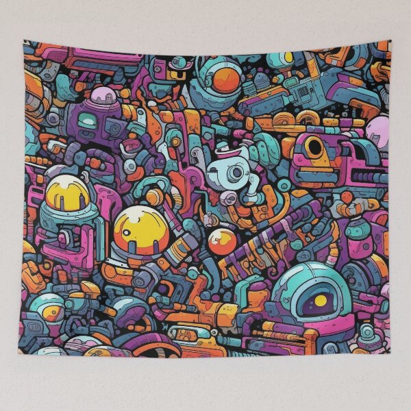 Item preview, Robot Bonanza designed and sold by impiousimp.