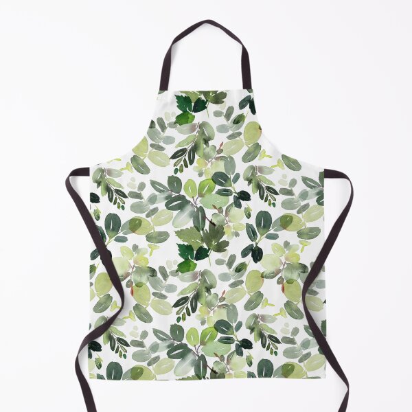 Item preview, Christmas pattern.Pattern with delicate green branches of eucalyptus on a white background designed and sold by coshe.