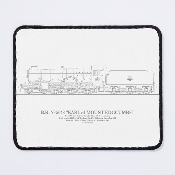 Item preview, B.R.(W) 5043 Earl of Mount Edgcumbe designed and sold by Steve H Clark.