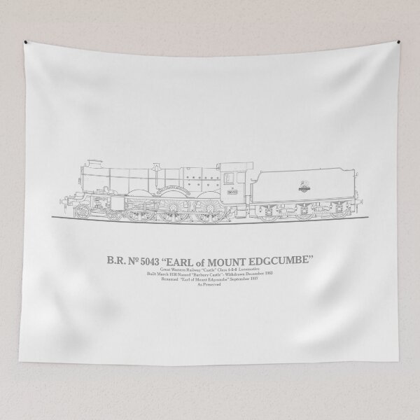 Item preview, B.R.(W) 5043 Earl of Mount Edgcumbe designed and sold by Steve H Clark.