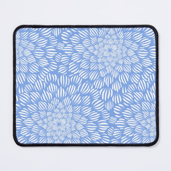 Item preview, Succulent Doodle Mandala Print - Baby Blue designed and sold by TigaTiga.