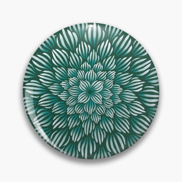 Item preview, Succulent Doodle Mandala Print designed and sold by TigaTiga.