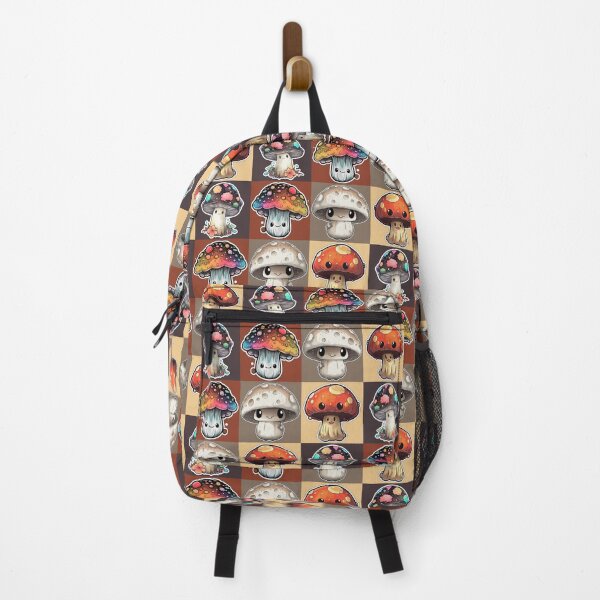Item preview, Mushroom Pattern | Kawaii, Cute, Happy, Colourful, Anime, Manga designed and sold by FantasySoul.