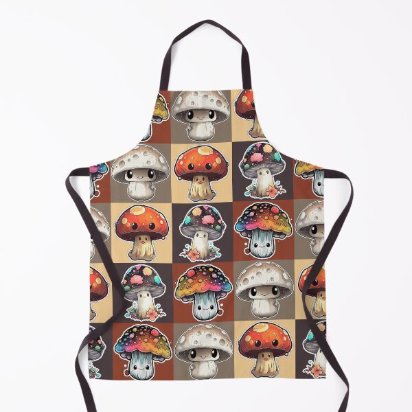 Item preview, Mushroom Pattern | Kawaii, Cute, Happy, Colourful, Anime, Manga designed and sold by FantasySoul.