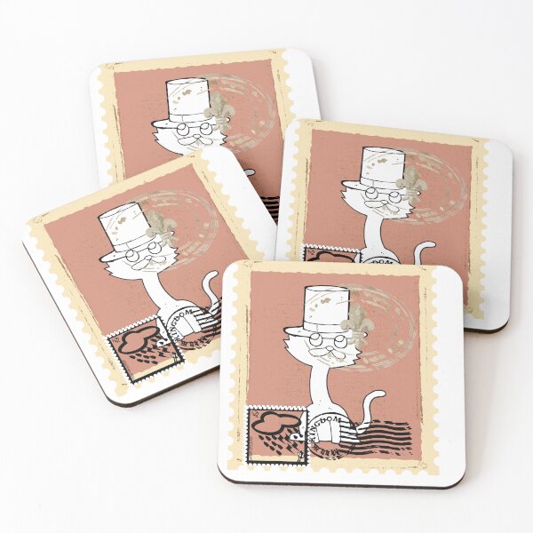Item preview, cat on a postage stamp designed and sold by maggNf.
