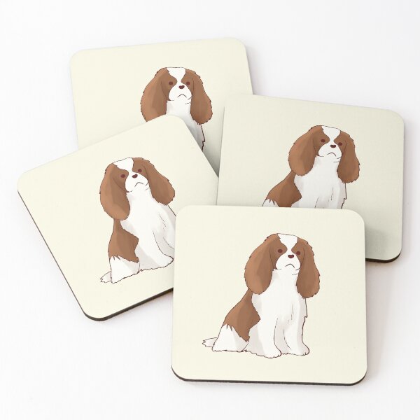 Item preview, King charles spaniel illustration  designed and sold by Mayarart.