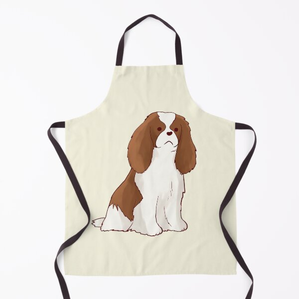 Item preview, King charles spaniel illustration designed and sold by Mayarart.