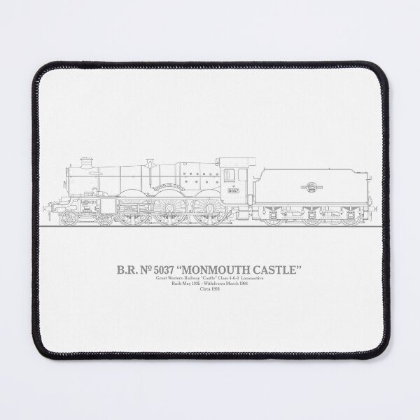 Item preview, B.R.(W) 5037 Monmouth Castle designed and sold by Steve H Clark.