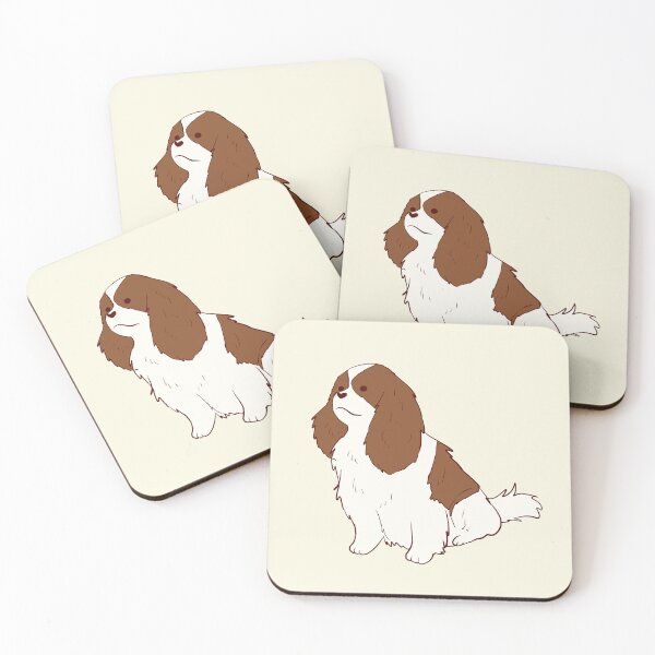 Item preview, King charles spaniel dog sitting  designed and sold by Mayarart.