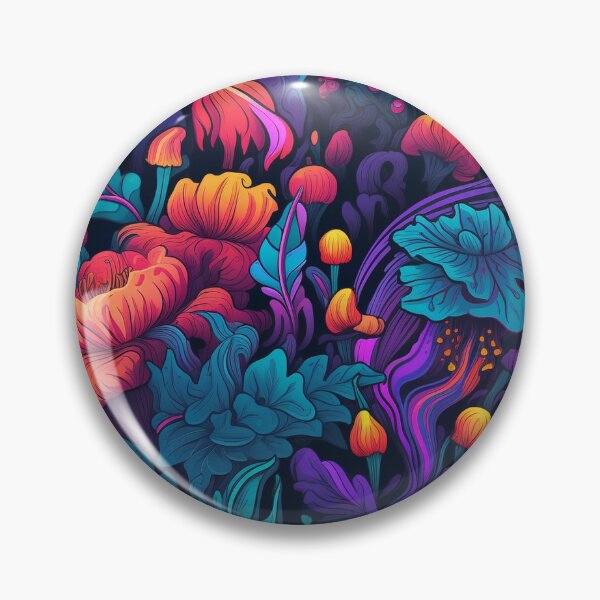 Item preview, Psychedelic Botanical Bliss designed and sold by MonkeDesigns.