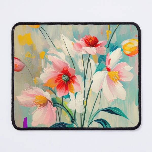Item preview, Throw Pillow With Beautiful Floral Painting - Spring Home Decor designed and sold by Sowari-Pillows.