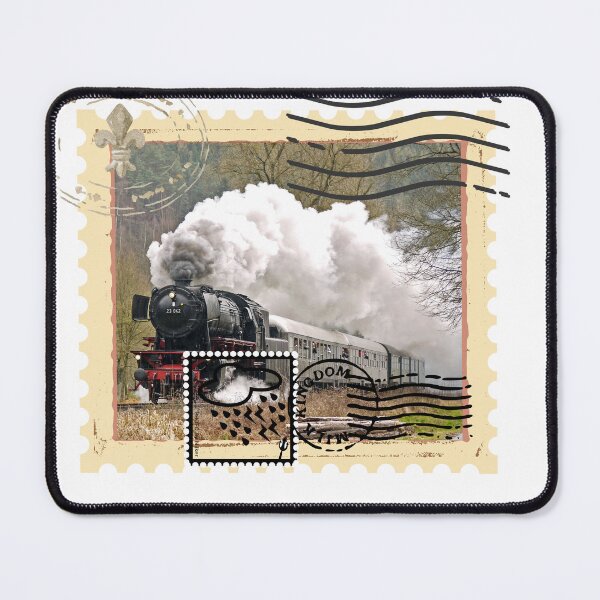Item preview, old train on a stamp designed and sold by maggNf.