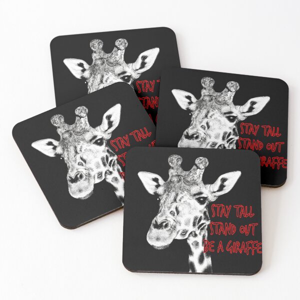 Item preview, Stay Tall - Stand Out Be a Giraffe designed and sold by Vividality.
