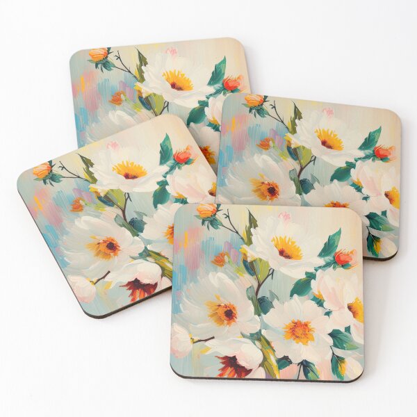 Item preview, Throw Pillow With Beautiful Floral Painting - Spring Home Decor designed and sold by Sowari-Pillows.