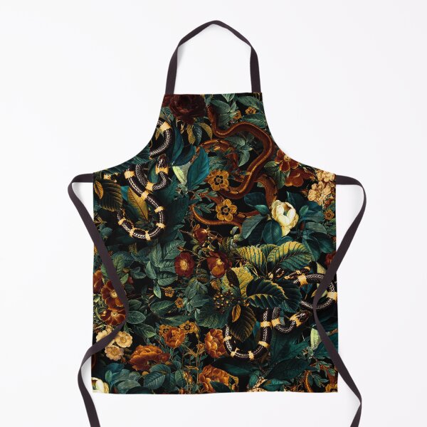 Item preview, Floral and Snakes jungle designed and sold by Burcu Korkmazyurek.