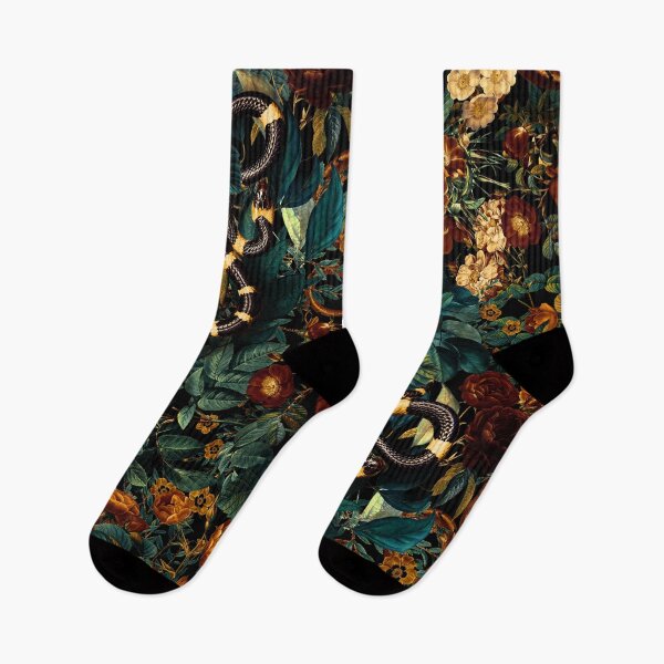 Item preview, Floral and Snakes jungle designed and sold by Burcu Korkmazyurek.