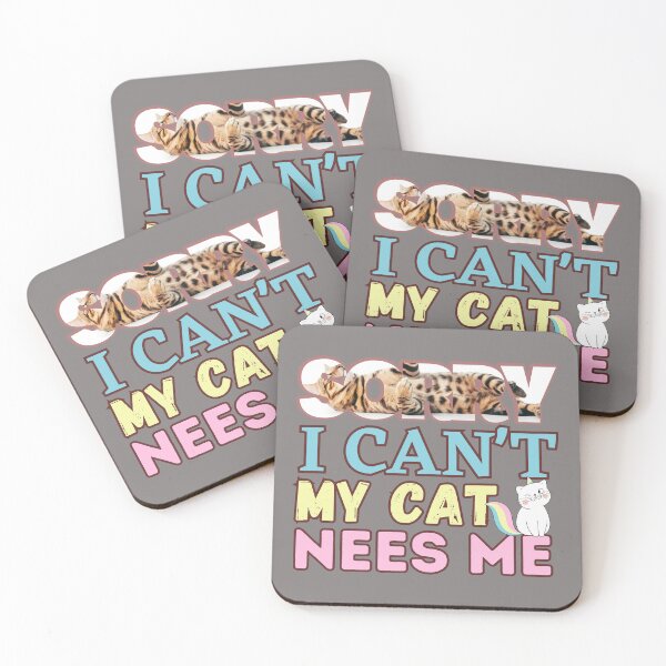 Item preview, sorry i cant my cat needs me - Pet designed and sold by word2world.