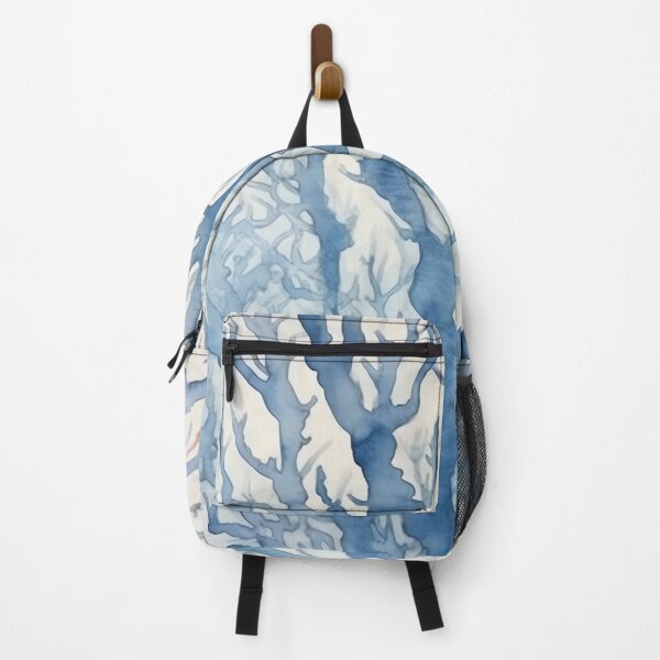 Item preview, Blue Marine Coral in Captivating Watercolor designed and sold by Bebichic.