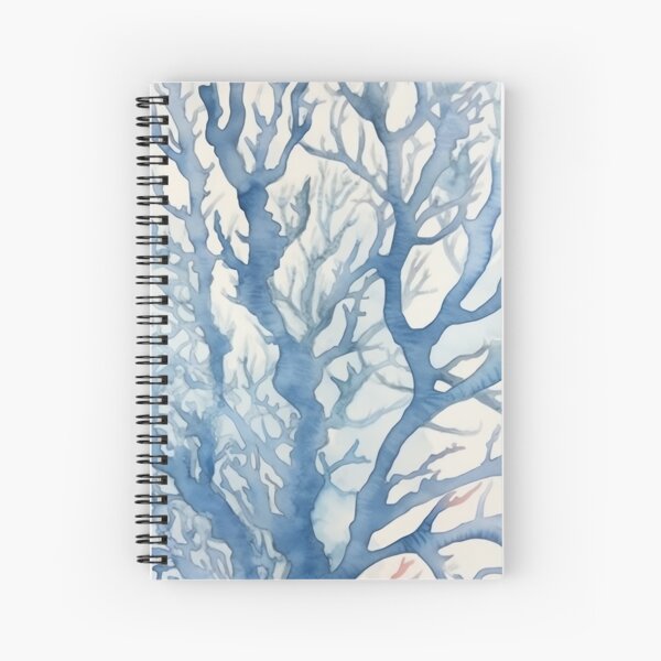 Item preview, Blue Marine Coral in Captivating Watercolor designed and sold by Bebichic.