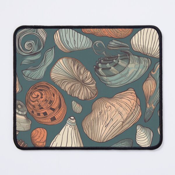 Item preview, Sea shells under water garden designed and sold by Lillypot-Prints.