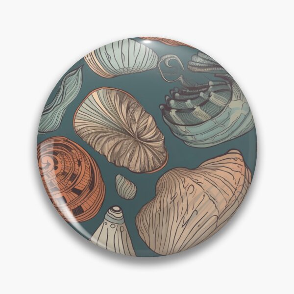 Item preview, Sea shells under water garden designed and sold by Lillypot-Prints.