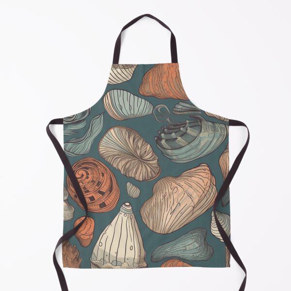 Item preview, Sea shells under water garden designed and sold by Lillypot-Prints.
