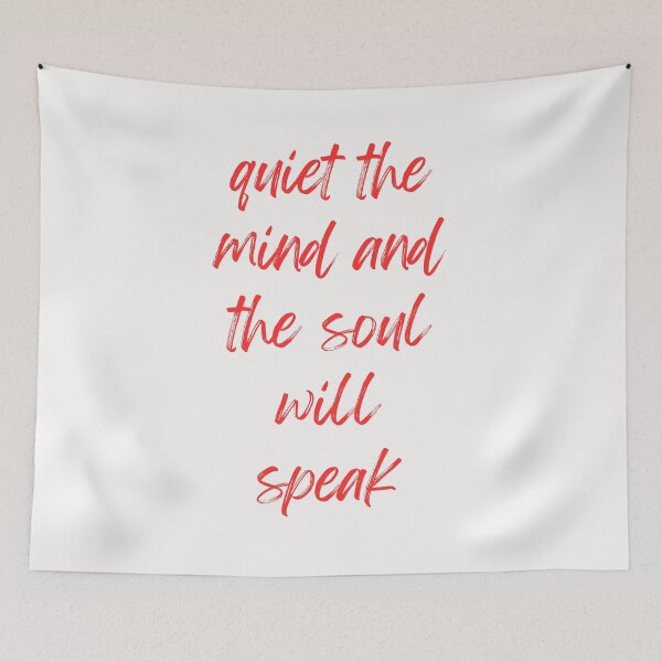 Item preview, Quiet The Mind And The Soul Will Speak designed and sold by Simo0455.