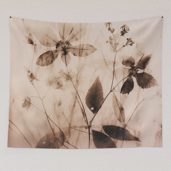 Item preview, Floral photogram colour designed and sold by EmilyDayDreams.