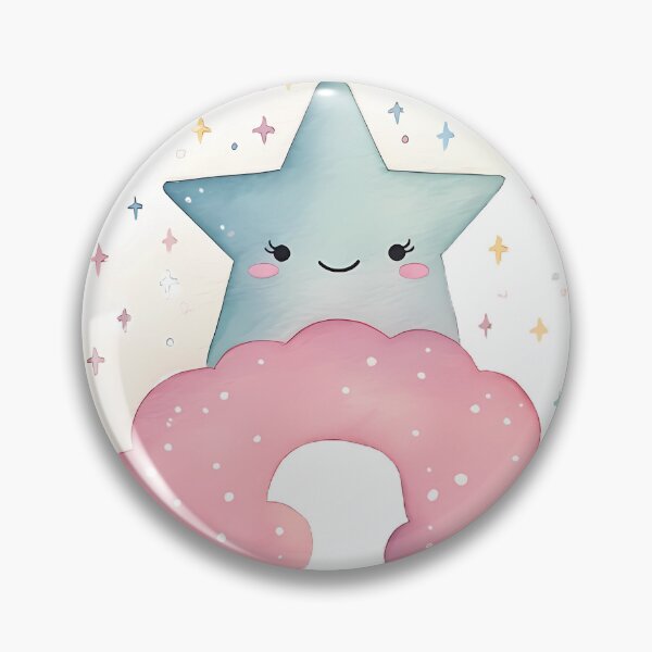 Artikelvorschau, Blue Star on Pink Cloud entworfen und verkauft von SweetMagicDream.