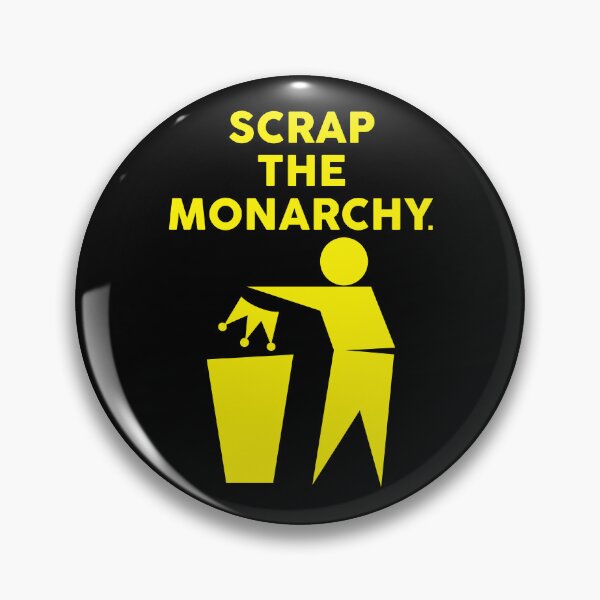Item preview, Scrap the Monarchy yellow large print designed and sold by HETCH.