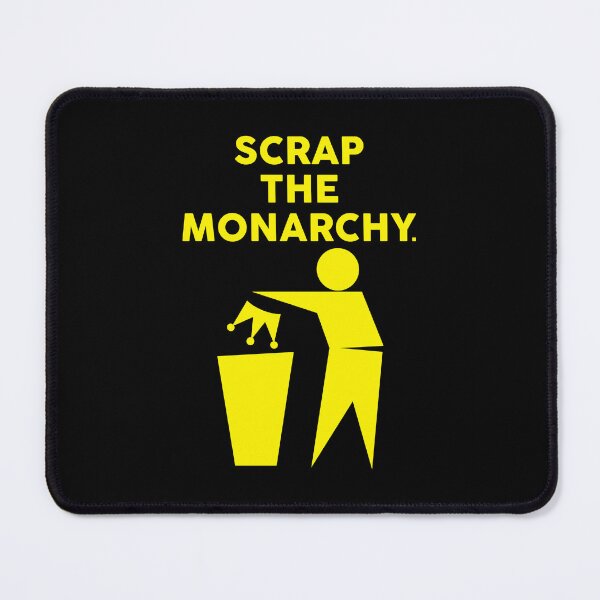 Item preview, Scrap the Monarchy yellow large print designed and sold by HETCH.
