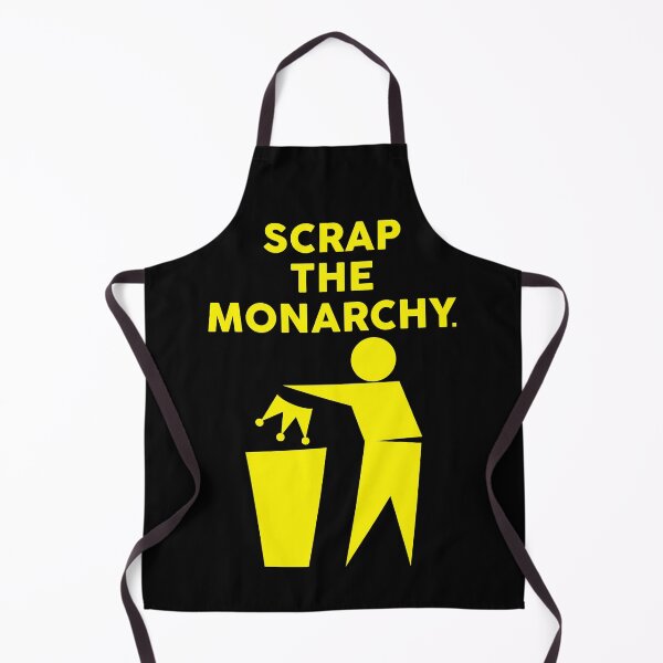 Item preview, Scrap the Monarchy yellow large print designed and sold by HETCH.
