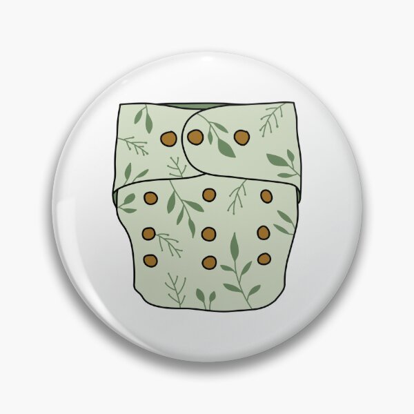 Item preview, Cloth diaper green designed and sold by Stinga Springa.