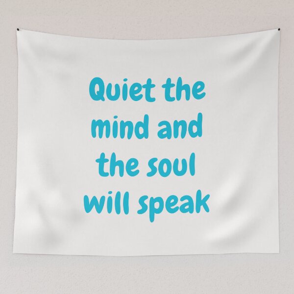 Item preview, Quiet The Mind And The Soul Will Speak designed and sold by Simo0455.