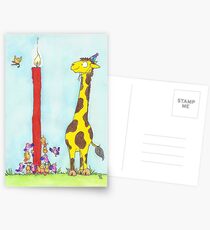 Bonne Anniversaire Postcards