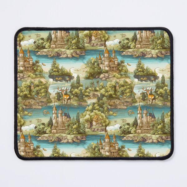 Item preview, Fairy castle designed and sold by Alessandro Remo Mazzoni Remotextiles.