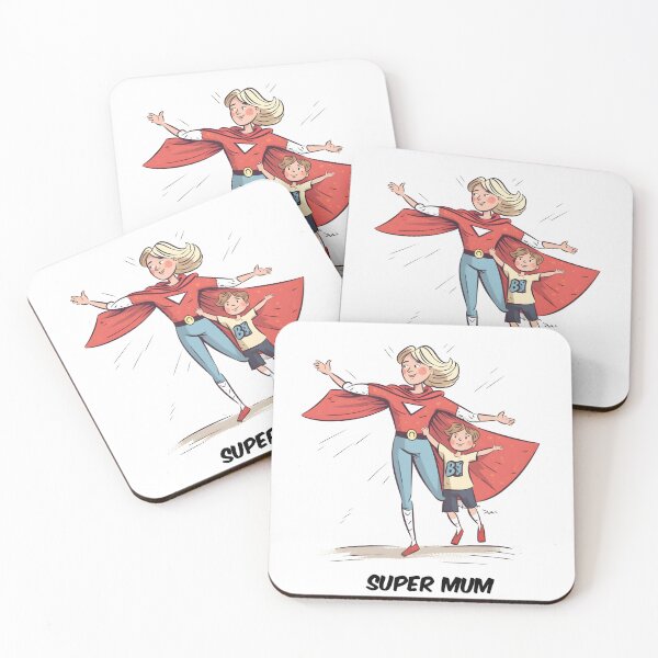 Item preview, Superhero Mum designed and sold by Sticker-by-Mia.