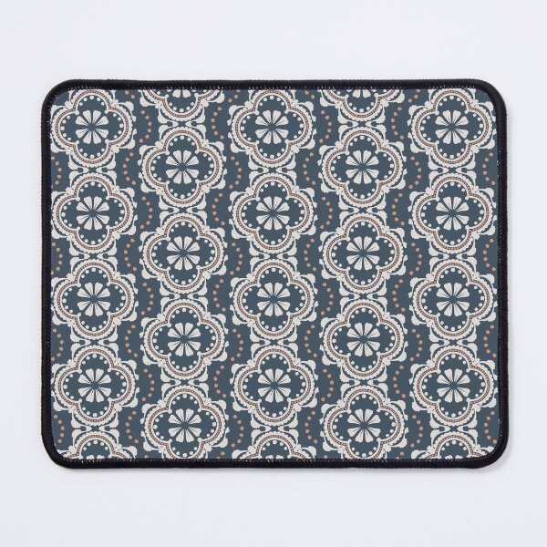 Item preview, Esme Floral - navy designed and sold by Abigail Bryan.