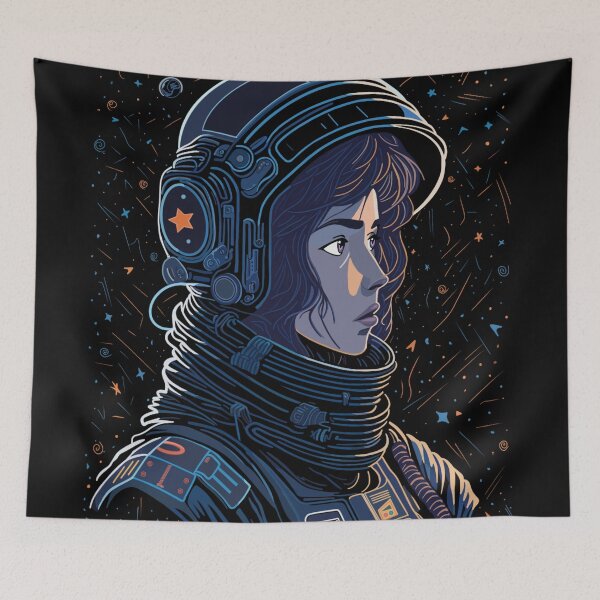 Item preview, Anime Female Astronaut designed and sold by Sfumata Illustration.