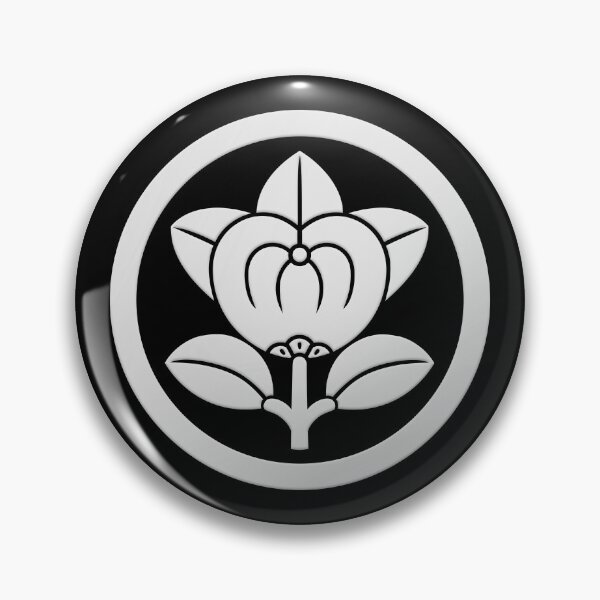 Item preview, Silver Maruni Tachibana Kamon designed and sold by Takeda-art.