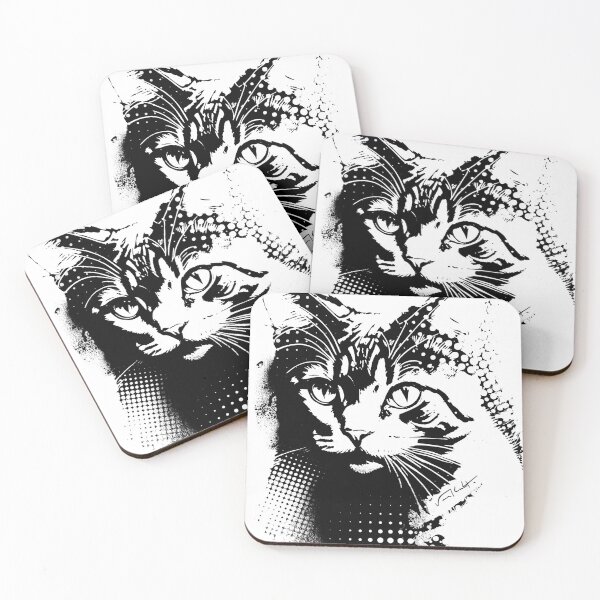 Item preview, Cute Grungy Cat designed and sold by VonKalt.