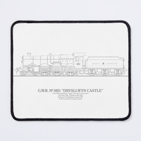 Item preview, G.W.R. 5051 Drysllwyn Castle designed and sold by Steve H Clark.