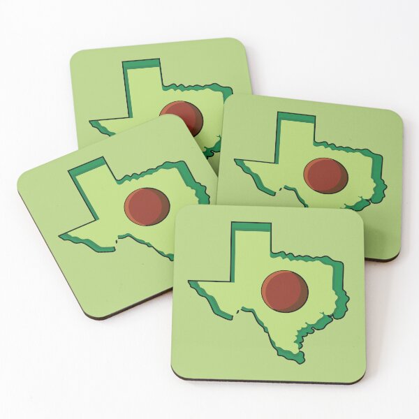 Item preview, Avocado on texas state map  designed and sold by Donutlovers.