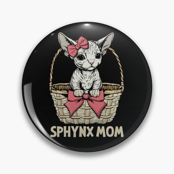 Item preview, Sphynx Cat Mom Sphynx Cat Lover Regalo Mujer Lindo Sphynx Cat designed and sold by DSWShirts.