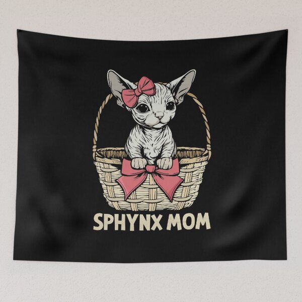 Artikelvorschau, Sphynx-Katzen-Mutter, Sphynx-Katzenliebhaber-Geschenk, Frauen, süße Sphynx-Katze entworfen und verkauft von DSWShirts.