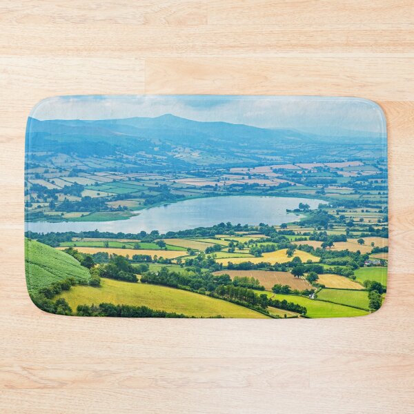Item preview, Looking down on Llangorse Lake from Mynydd Llangorse in the Black Mountains  designed and sold by Cameranick.